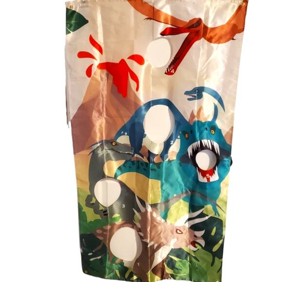 Kids dinosaur party prop String up between two poles and have fun - Picture 1 of 6